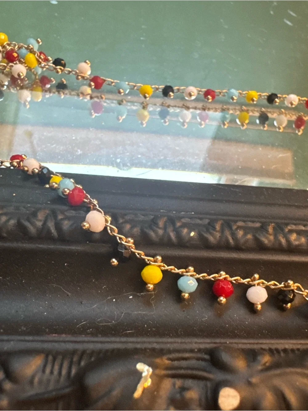 Multicolor Beaded necklace - jewelry